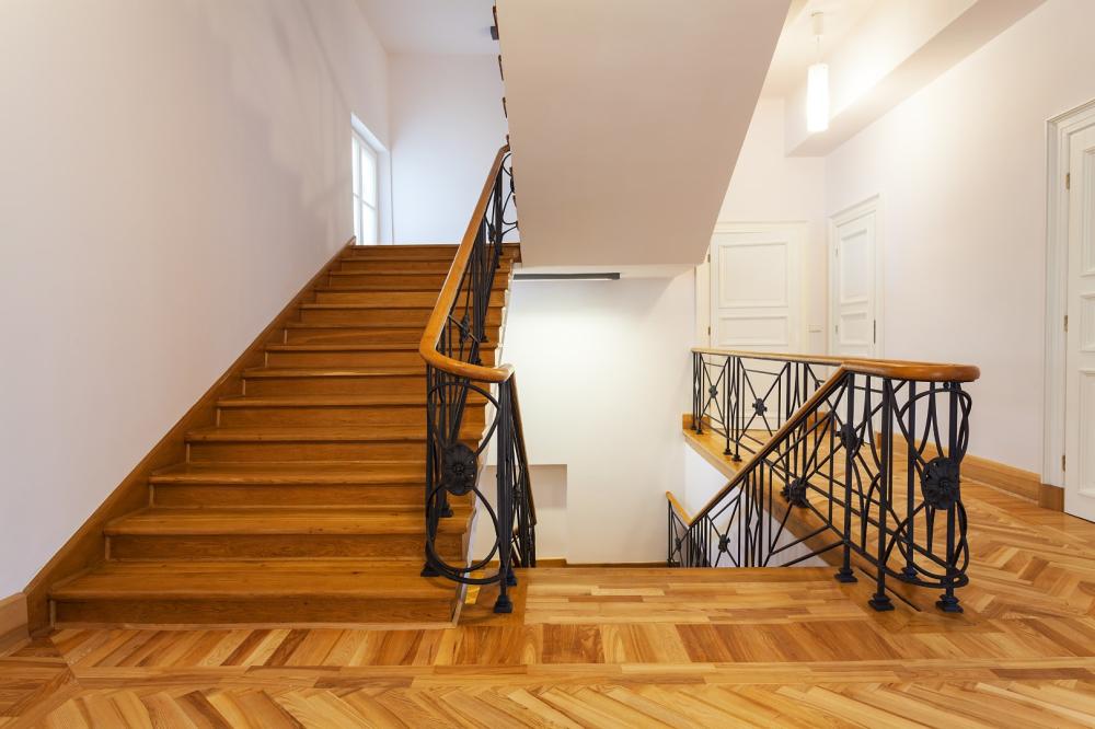 parquet et escalier en bois