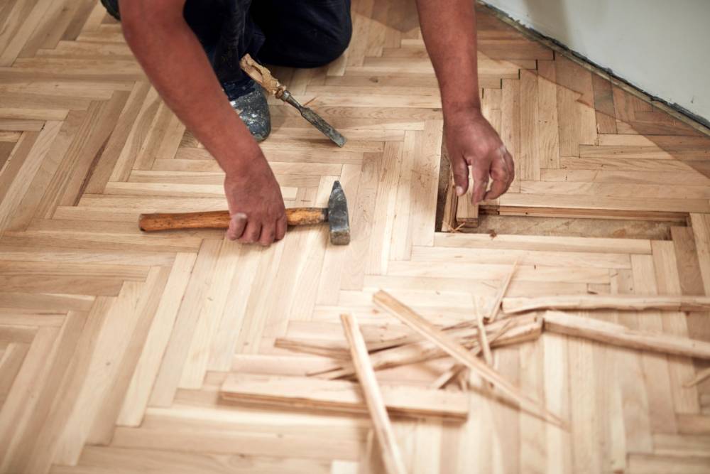 Réparation parquet près de Strasbourg